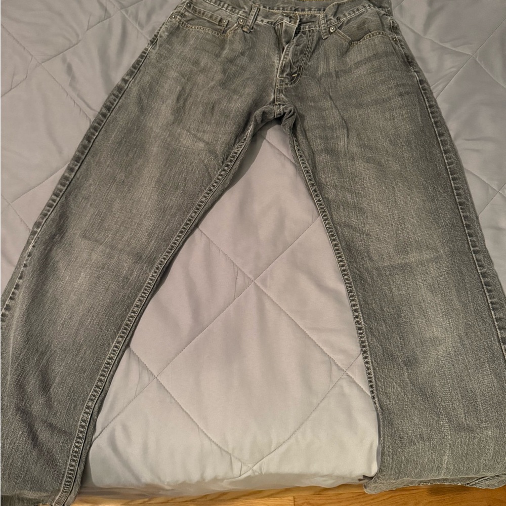 Levi's Men's 514 32x34 Gray Jeans